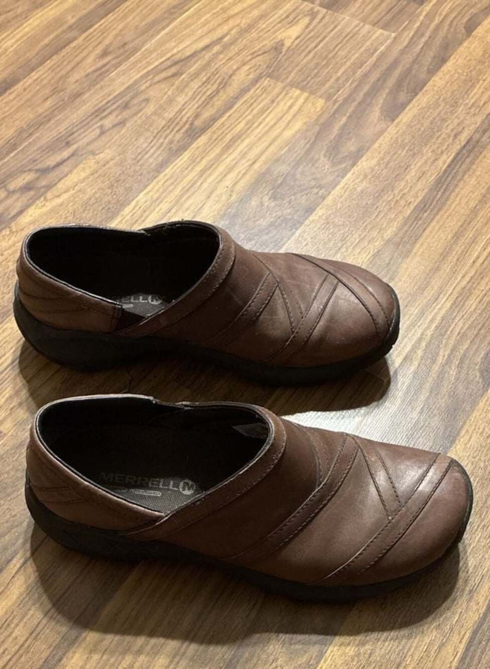 Merrell Encore Eclipse Leather Slip-On Clogs Style J46730